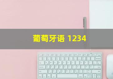 葡萄牙语 1234